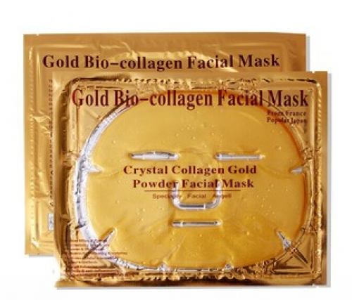 Gold collagen crystal face mask